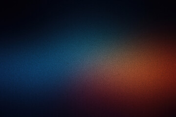 Fototapeta premium Blue Red Colors Gradient Background with a Grainy Texture