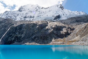 lake in the mountains