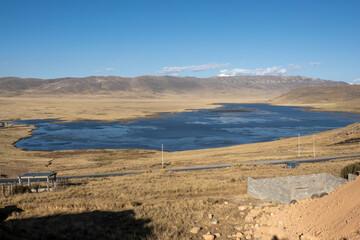 lake in the mountains