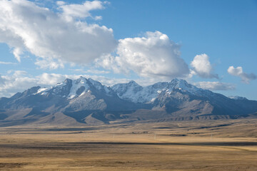 landscape in the mountains