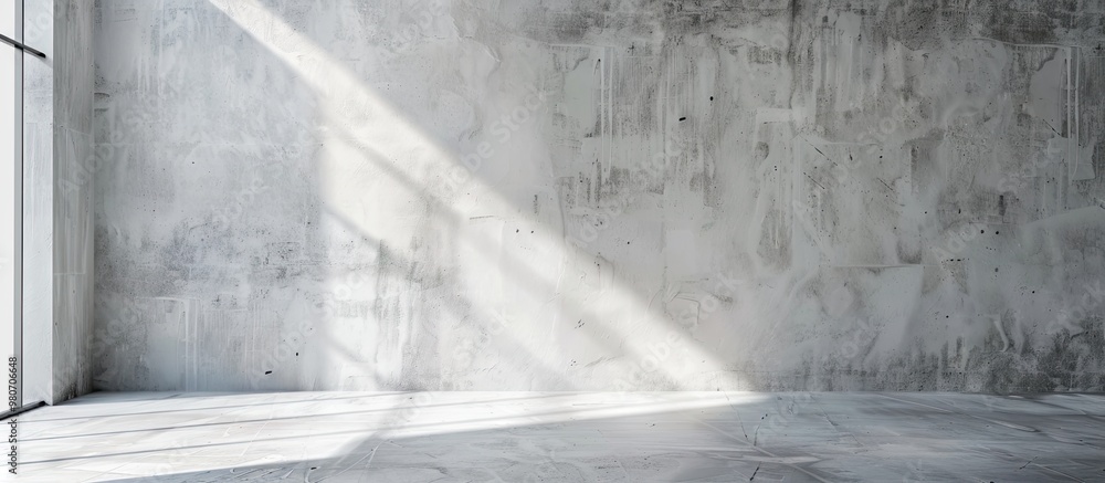 Poster white abstract cement or concrete wall background with paper texture and empty copy space image