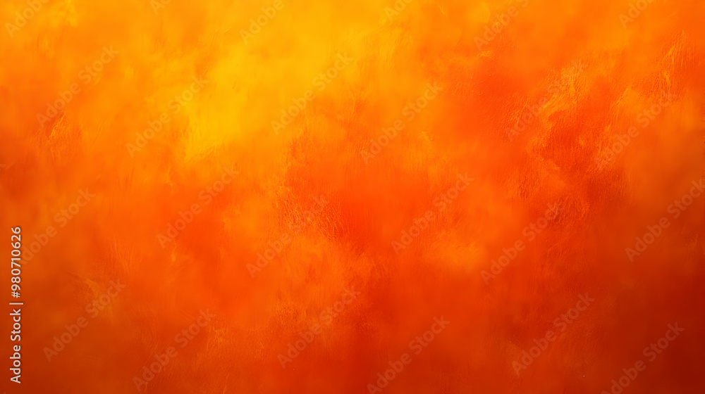 Poster abstract orange and yellow background with subtle texture for graphic design