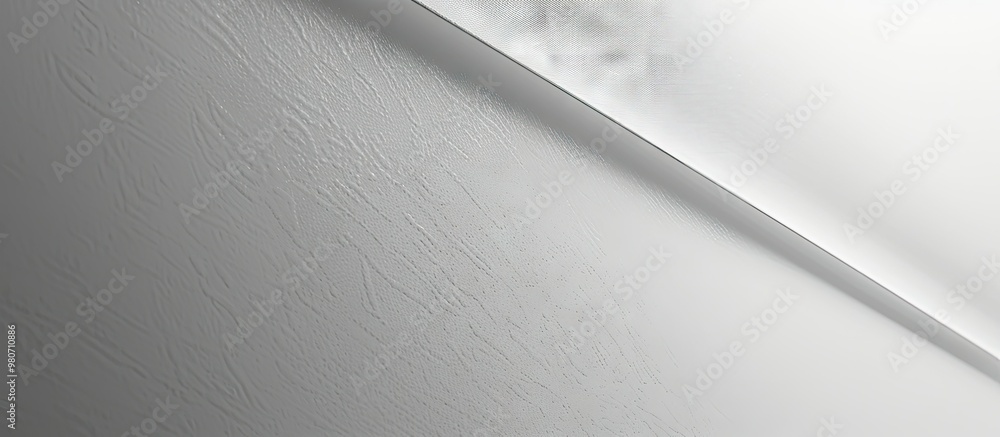 Poster polyester and pvc make up the roller blind texture for a background with a copy space image