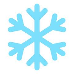 Snowflake png flat sticker collage, transparent clipart