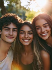 Fototapeta premium Candid Family Moment