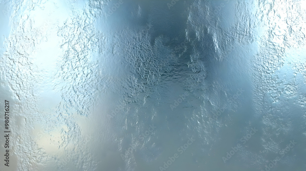 Poster abstract textured background with a smooth transition from dark blue to light blue, featuring a crin