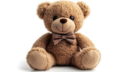 Obraz premium a stuffed bear with a bow tie