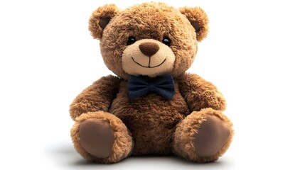 Obraz premium a teddy bear wearing a bow tie
