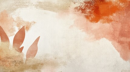 Fototapeta premium Discover the Beauty of Modern Bohemian Background with Organic Textures for Artistic Projects