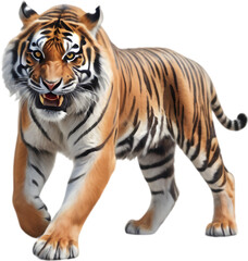 Fototapeta premium Beautifully Crafted Tiger Art for All Uses. 