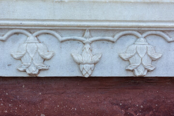 Sawan Pavilion, Red Fort, Old Delhi, India. UNESCO World Heritage Site