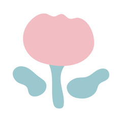 ぷくぷくピンク色のチューリップ⭐︎PNG