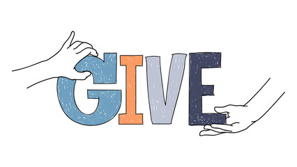 Give png, transparent background