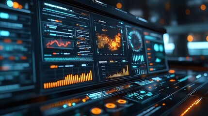 Obraz premium Financial graphs, analysis data, isolated presentation, studio lighting, minimalist style.Financial graphs, analysis data, isolated presentation, studio lighting, minimalist style.