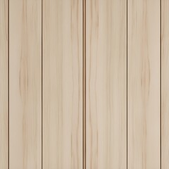 Obraz premium close-up view of a wooden surface with a vertical seam running down the center. The wood has a light, natural finish with visible grain patterns that add texture and depth.