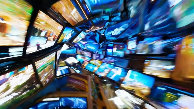 Hyperspeed TV Tunnel