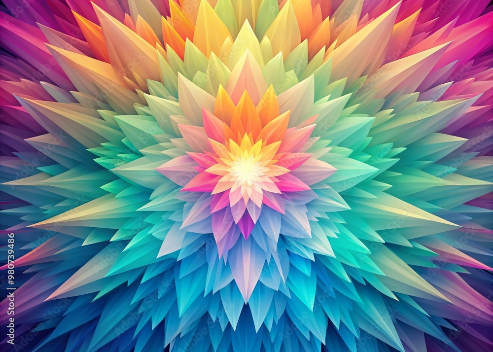 Aufkleber vibrant pastel hues burst forth in a mesmerizing dance of colorful splashes against a mesmerizing ab