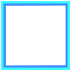 Blue frame isolated on white, blue frame isolated, blue frame, blue frame on white, blue frame on blank, frame png, blue frame png, element, frame sticker, frame
