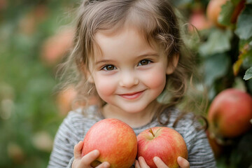Happy person gathering harvest bounty fall summer season, farmland marsh garden Generative AI