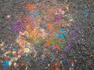 Paint Festival Remains