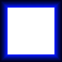 Obraz premium Blue frame, blue frame isolated on white, layered frame, graded frame, 3d frame, frame, frame isolated on white, blue frame on white, frame png, blue, for your image, for your picture, antique, dark
