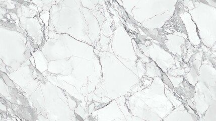 Obraz premium Elegant white marble texture featuring unique veins and patterns, perfect for background or design projects.