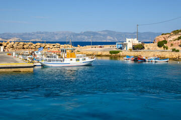 Donoussa, a beautiful small island in the southeastern Cyclades. Greece