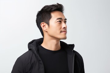 Fototapeta premium Portrait photography jacket adult.