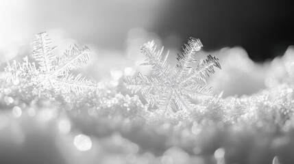 snow covered branches