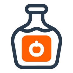 Sliced Autumn Apple with Seeds