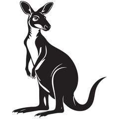 Kangaroo Silhouettes and Illustrations, A Complete Collection