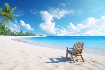 beach with trees and sky