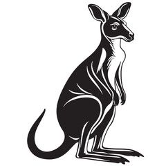 Kangaroo Silhouettes and Illustrations, A Complete Collection