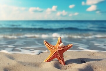 starfish on the beach