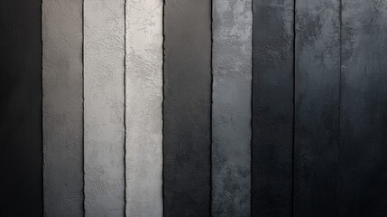 Rough Grayscale Textured Vertical Stripes