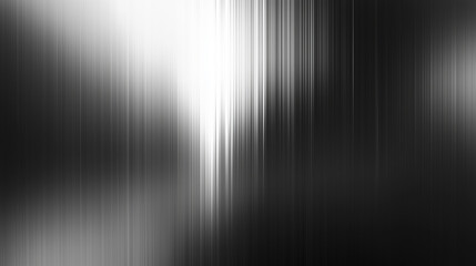 Abstract Metallic Gradient with Vertical Light Streaks and Smooth Blurred Reflection