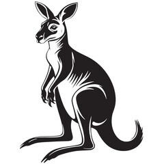 Kangaroo Silhouettes and Illustrations, A Complete Collection