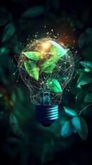 Innovation of light bulbs and nature