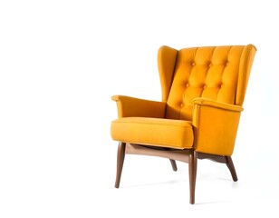 Fototapeta premium leather armchair isolated