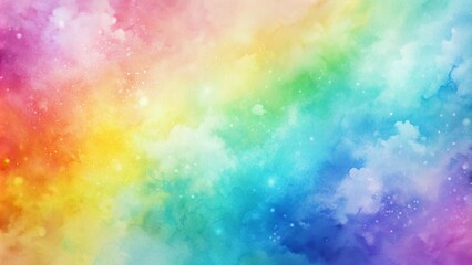 Vibrant rainbow pastel ombre digital background featuring soft, blended watercolor gradient hues, perfect for creative projects, blogs, and social media visual art designs.