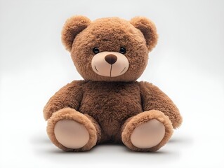 Obraz premium a stuffed bear on a white background