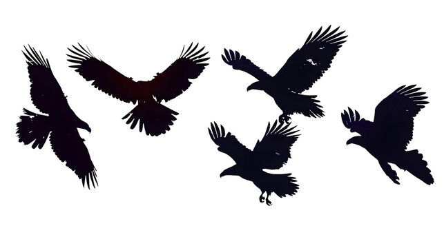 eagle silouettes