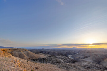 Sunrise over the Kuiseb Canyon