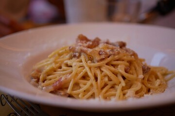 spaghetti with sauce