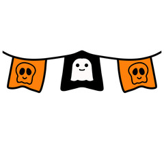 party halloween flag