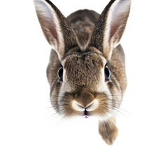 Obraz premium Cute bunny looking up