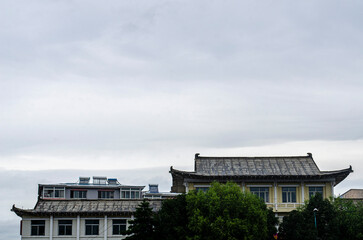 house in the city