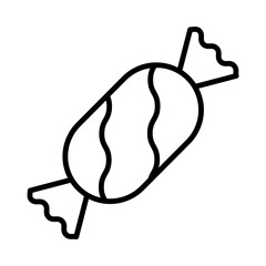 Toffee line icon