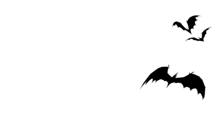 dragon wing silhouettes