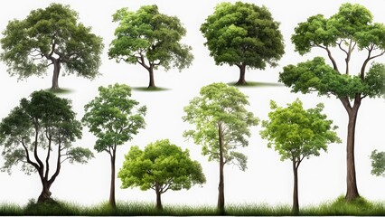 tree isolated on white background